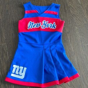 NY Giants cheerleading costume